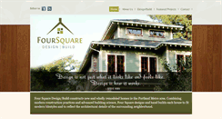 Desktop Screenshot of foursquaredesignbuild.com