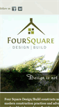 Mobile Screenshot of foursquaredesignbuild.com